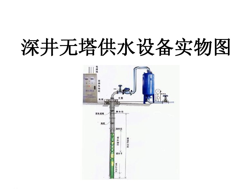 滨州井泵无塔式供水设备